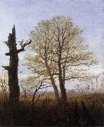 Carl Gustav Carus Landscape in Early Spring oil painting artist